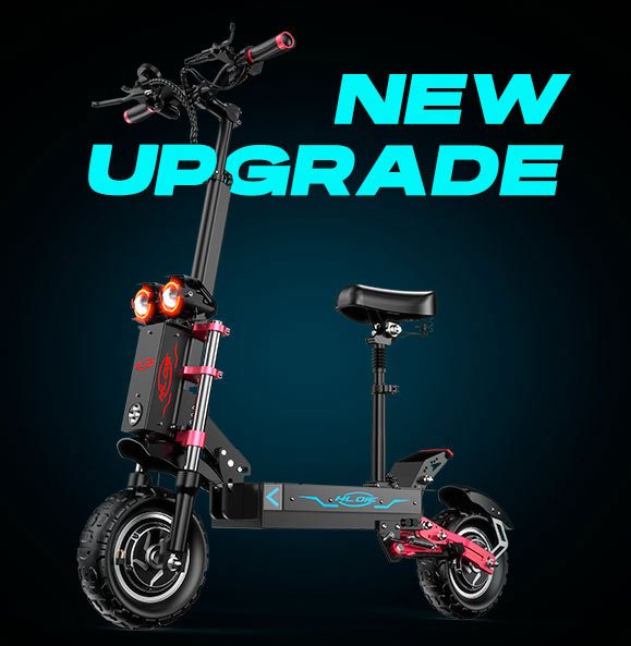 HLOIE H1 GEN2 electric scooter specifications infographic